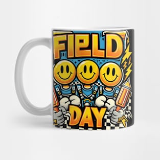 Field Day Field Day 2024 Checkered ,Game Day ,End of Year Teacher,Field Day Group Gift,Sports Day,Field Day Mug